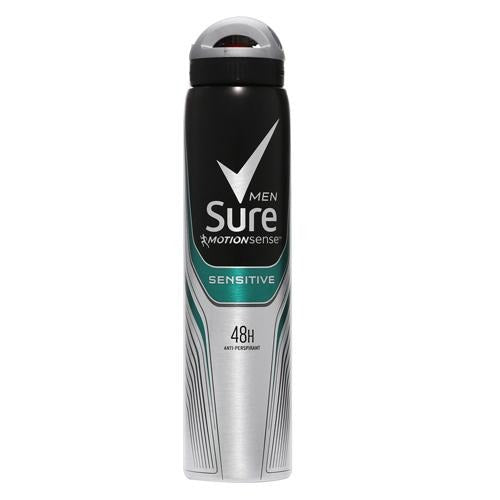 Sure Men Sensitive Antiperspirant Deodorant 250ml Deodorant & Antiperspirants Sure   