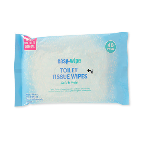 Easy Wipe Toilet Tissue Wipes 40 Pk FabFinds