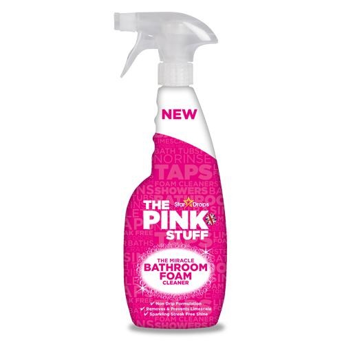 Stardrops The Pink Stuff Bathroom Foam Cleaner 750ml Bathroom & Shower Cleaners Stardrops   