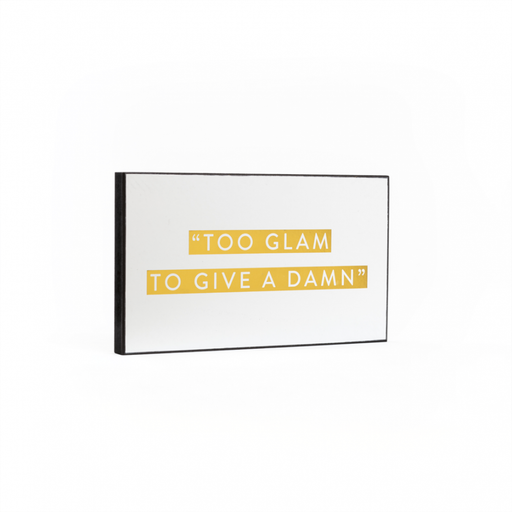 Too Glam Minimal Decor Plaque Home Decoration FabFinds   