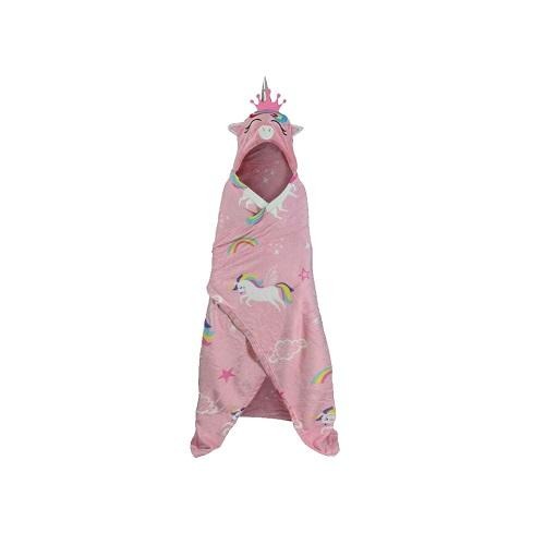 Kids Magic Unicorn Hooded Throw Blanket Throws & Blankets Gaveno Cavalia   