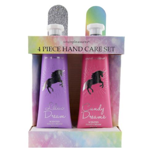 Unicorn Dreams Hand Care Gift Set 100ml Hand Cream Simple Pleasures   