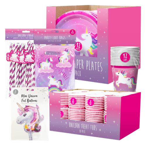 Kids Magical Unicorn Party Pack Bundle Kids Party Bundles FabFinds   