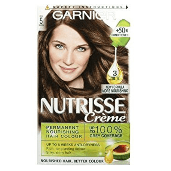 Garnier Nutrisse Cream Moccha Brown 5 Hair Dye garnier   