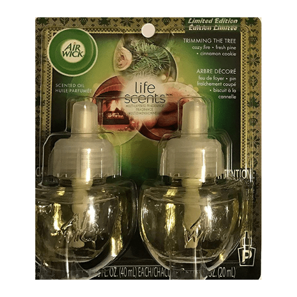 Air Wick Plug in Refill Twin Pack Trimming the Tree Air Fresheners & Re-fills Air Wick   