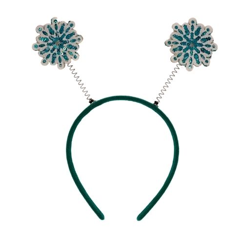 Christmas Headband Assorted Designs Christmas Accessories Giftmaker Snowflake  