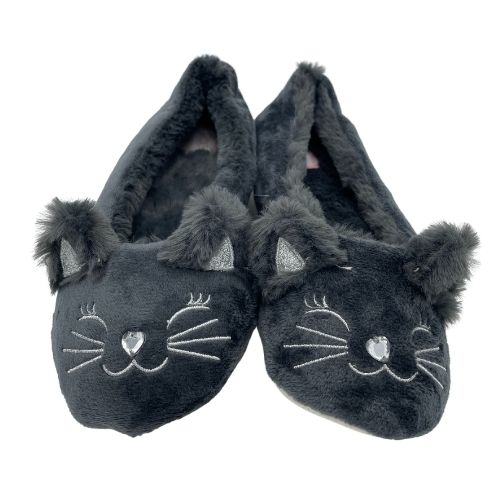 Love To Laze Ladies Cat Slippers Assorted Sizes Slippers Love to Laze   