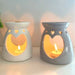 Home Collection Grey Heart Oil Burner 13cm Wax Melts & Oil Burners Home Collection   