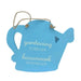 Blue Watering Can Hanging Wooden Sign Home Decorations FabFinds   