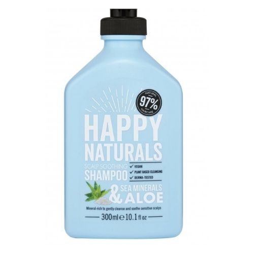 Happy Naturals Scalp Soothing Sea Minerals Shampoo 300ml Shampoo happy naturals   