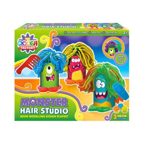 Monster Hair Studio Modelling Dough Play Set Toys & Games The Dough Factory   