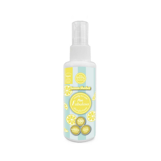 Fabulosa Lemon Sherbet Mini Disinfectant Spray 60ml Fabulosa Mini Disinfectant Fabulosa   