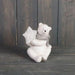 Christmas Polar Bear with a light up Star Christmas Decoration The Satchville Gift Company   