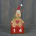 Christmas Wooden Reindeer Advent Calendar Christmas Decoration The Satchville Gift Company   
