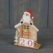 Christmas Hut with Santa Advent Calendar Christmas Decoration The Satchville Gift Company   
