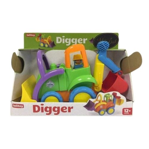 Telitoy Dig and Scoop Digger Toy Baby Toys & Activity Equipment Telitoy   