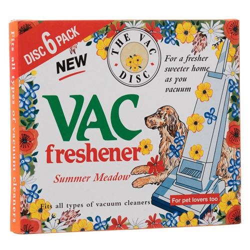 Vac Freshener Discs Summer Meadow 6 Pack Floor & Carpet Cleaners Vac   