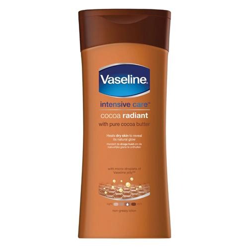 Vaseline Intensive Care Cocoa Radiant Body Lotion 400ml Body Moisturisers vaseline   