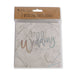 Marble and Silver Wedding Invitations 8 PK Wedding Ceremony Supplies tallon   