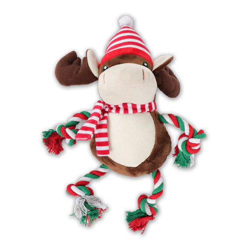 Paws Behavin' Badly Reindeer Rope Dog Toy Christmas Gifts for Pets FabFinds   