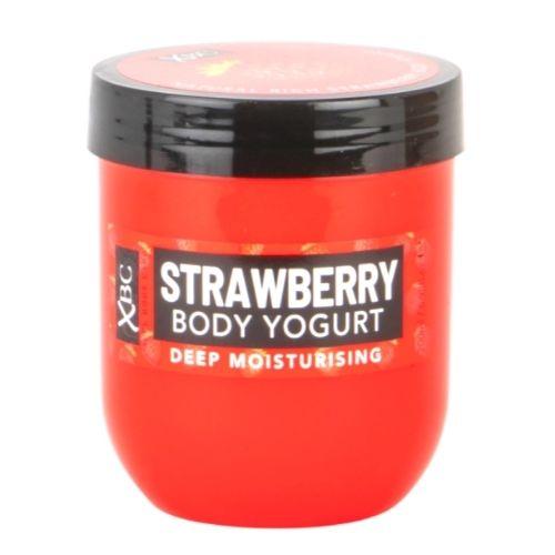 Natural Body Yogurt Strawberry 200ml Body Moisturisers Xpel   