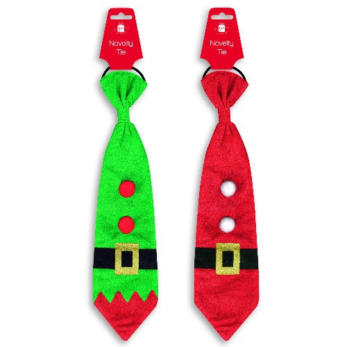 Christmas Character Novelty Long Tie Assorted Designs Christmas Accessories Anker   