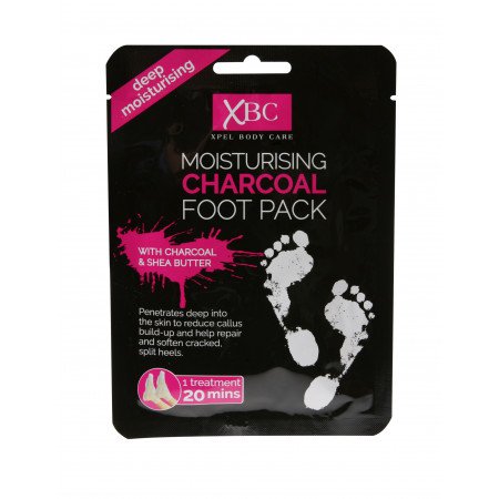 XBC Moisturising Charcoal Foot Pack with Shea Butter Foot Care xbc   