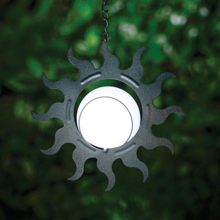 Garden Hanging LED Solar Light Mystic Midnight Solar Lights FabFinds Blazing Sun  
