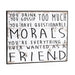 Everything Friend Large Wooden Plaque W30cm Home Decoration fabfinds   
