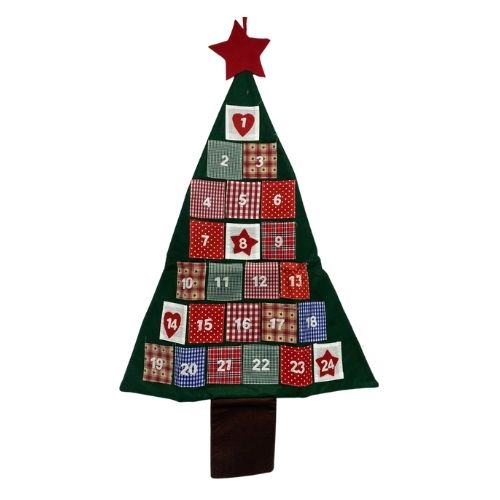Christmas Tree Hanging Advent Calendar Advent Calendars FabFinds   