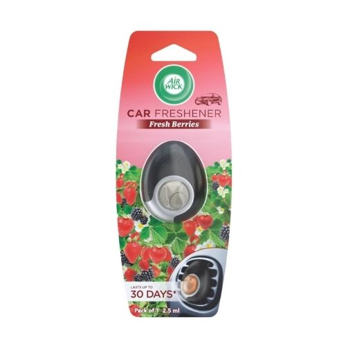 Air Wick Car Freshener 2.5ml Air Fresheners & Re-fills Air Wick Fresh Berries  
