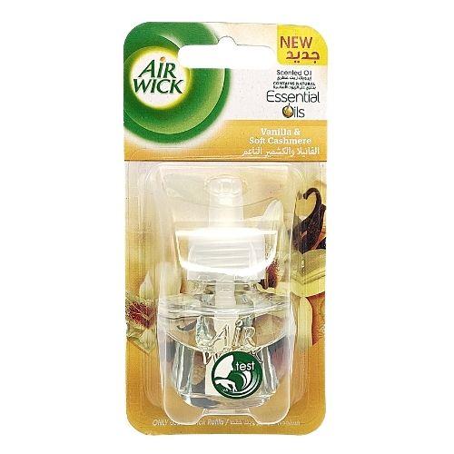 Air Wick Plug-in Electrical Refills Vanilla and Soft Cashmere 19ml Air Fresheners & Re-fills Air Wick   