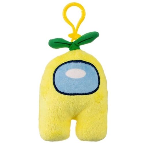 Among Us Clip On Plush Assorted Colours Kids Accessories innersloth Yellow  