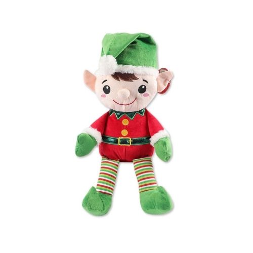 Elves Behavin' Badly 8" Arthur the Elf Plush Assorted Colours Christmas Ornament Elves Behavin' Badly Green hat  