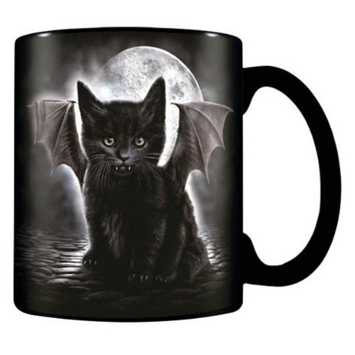 Bat Cat Heat Changing Mug 315ml Mugs Spiral Direct   