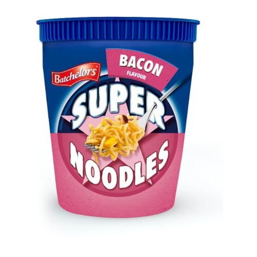 Batchelor's Super Noodles Bacon Flavour 75g Pasta, Rice & Noodles Batchelors   
