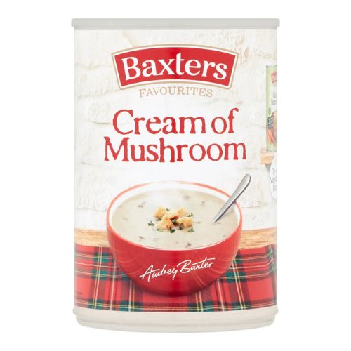 Baxters Favourites Cream Of Mushroom Soup 400g Soups Baxters   
