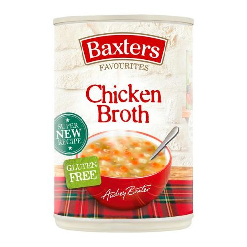 Baxters Favourites Chicken Broth Soup 400g Soups Baxters   