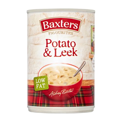 Baxters Favourites Potato & Leek Soup 400g Soups Baxters   