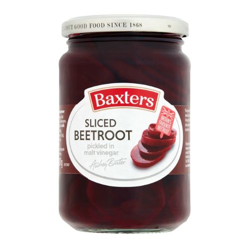 Baxters Sliced Betroot 340g Tins & Cans Baxters   