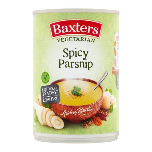 Baxters Vegetarian Spicy Parsnip Soup 400g Soups Baxters   