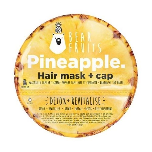 Bear Fruits Pineapple Hair Mask and Cap Hair Masks, Oils & Treatments Bear Fruits   
