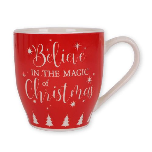 Believe In The Magic Of Christmas Classic Hugga Mug Mugs FabFinds   