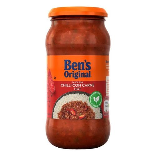 Ben's Original Chilli Con Carne Hot Sauce 450g Cooking Ingredients Uncle Ben's   