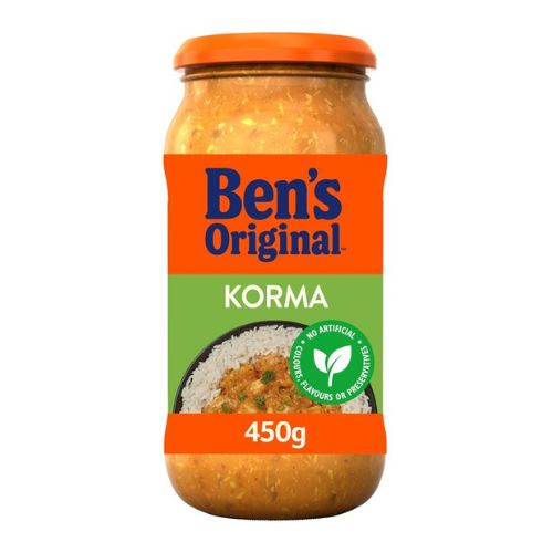 Ben's Original Korma Cooking Sauce 450g Curry Sauce Uncle Ben's   