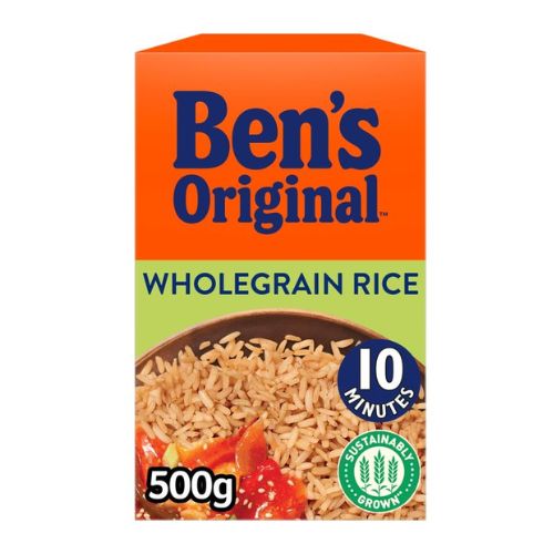 Ben's Original Wholegrain Rice 500g Pasta, Rice & Noodles Uncle Ben's   