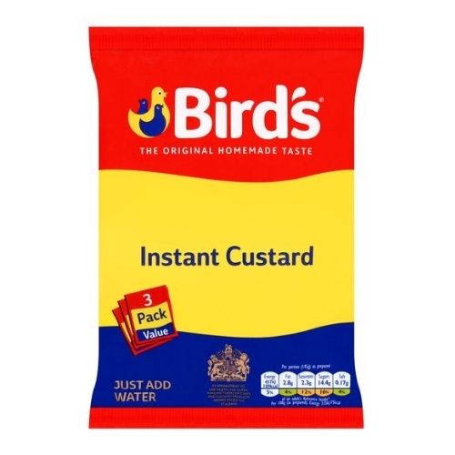 Birds Instand Custard Original Sachets 3 x 75G Home Baking Bird's   