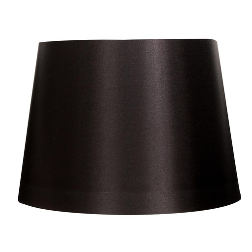 Plain Sateen Lamp Shade Home Lighting FabFinds Black  