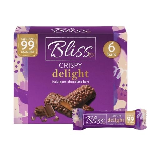 Bliss Crispy Chocolate Bar 6 Pack FabFinds
