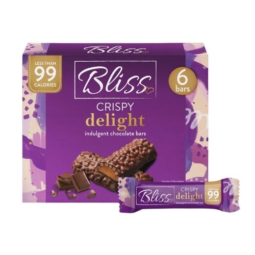 Bliss Crispy Chocolate Bar 6 Pack Candy & Chocolate Bliss   